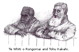 Te Whiti o Rongomai and Tohu Kakahi